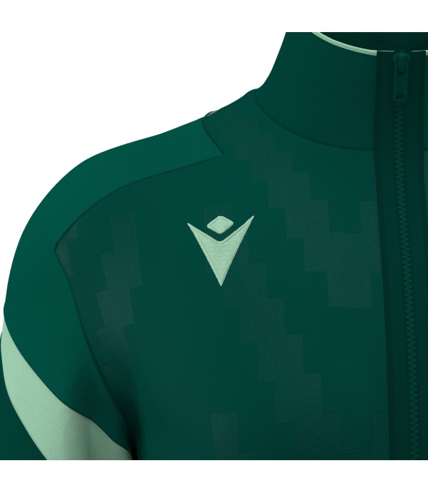 ODIN FULL ZIP TOP BGRN/MINT