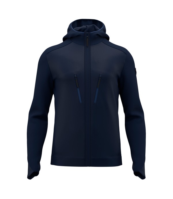 ATH ICON AWER HOODED FZIP TECH TOP NAV/LNAV