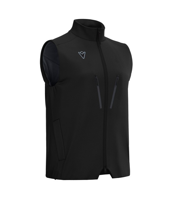 ATH ICON BOREALIS SFTSHLL PAD GILET BLK/DGRY