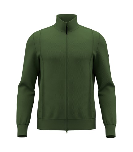 ATH ICON LAGOON CTNPLY FZIP TOP MGRN/LMGRN