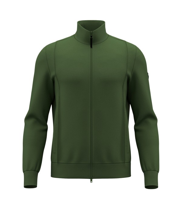 ATH ICON LAGOON CTNPLY FZIP TOP MGRN/LMGRN