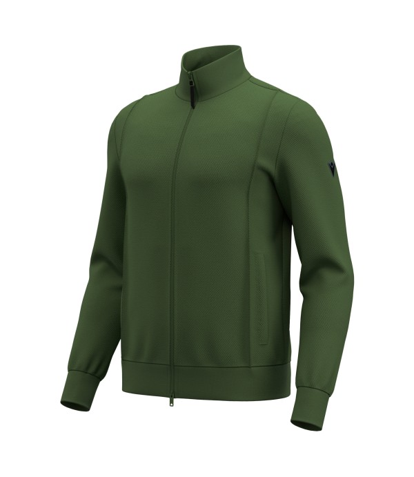 ATH ICON LAGOON CTNPLY FZIP TOP MGRN/LMGRN