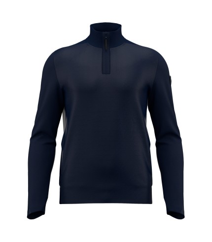 ATH ICON LUNARIS 1/4 ZIP SWEATSHRT NAV/LNAV