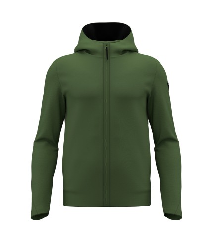 ATH ICON MIDNIGHT HOODED FZIP SWEATSHRT MGRN/LMGRN