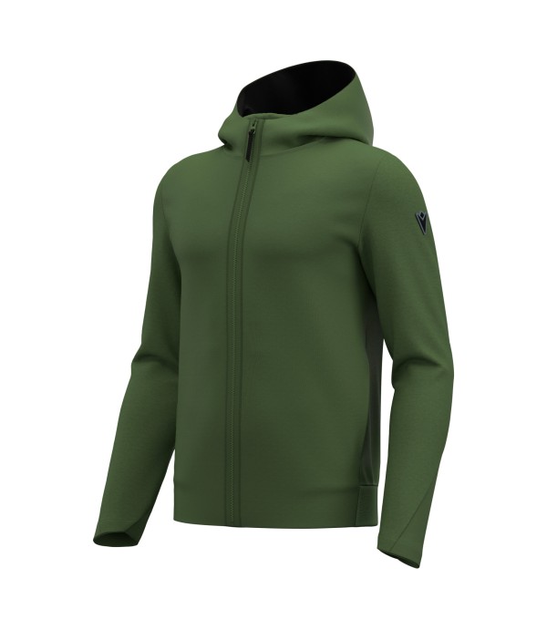 ATH ICON MIDNIGHT HOODED FZIP SWEATSHRT MGRN/LMGRN