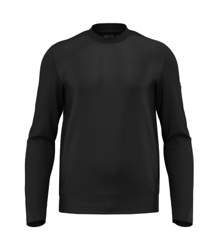 ATH ICON MOONCREST R-NECK SWEATSHRT BLK/DGRY