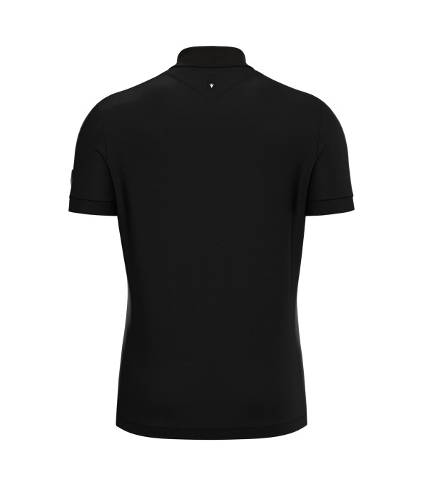 ATH ICON RADIANT CTN POLO PIQUET SS BLK/DGRY