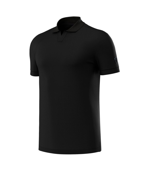 ATH ICON RADIANT CTN POLO PIQUET SS BLK/DGRY