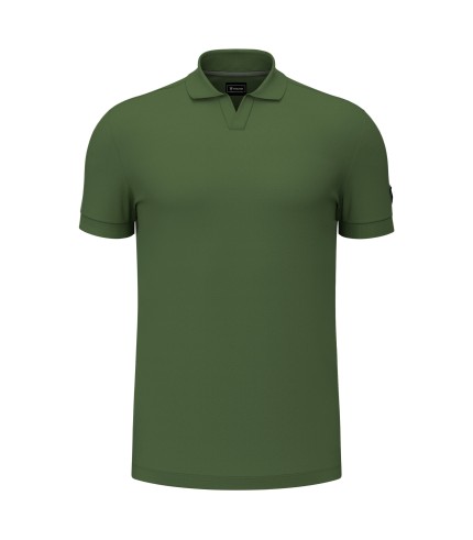 ATH ICON RADIANT CTN POLO PIQUET SS MGRN/LMGRN