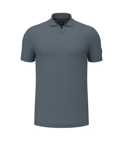 ATH ICON RADIANT CTN POLO PIQUET SS MGRY/DGRY