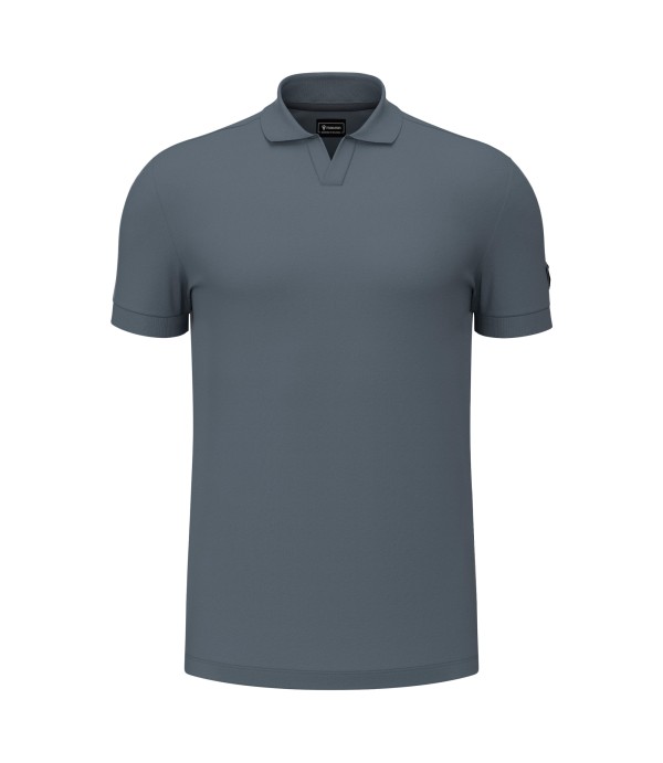ATH ICON RADIANT CTN POLO PIQUET SS MGRY/DGRY