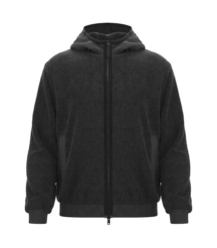 ATH ICON SAPPORO HOODED FZIP TEDDY BLK/NS