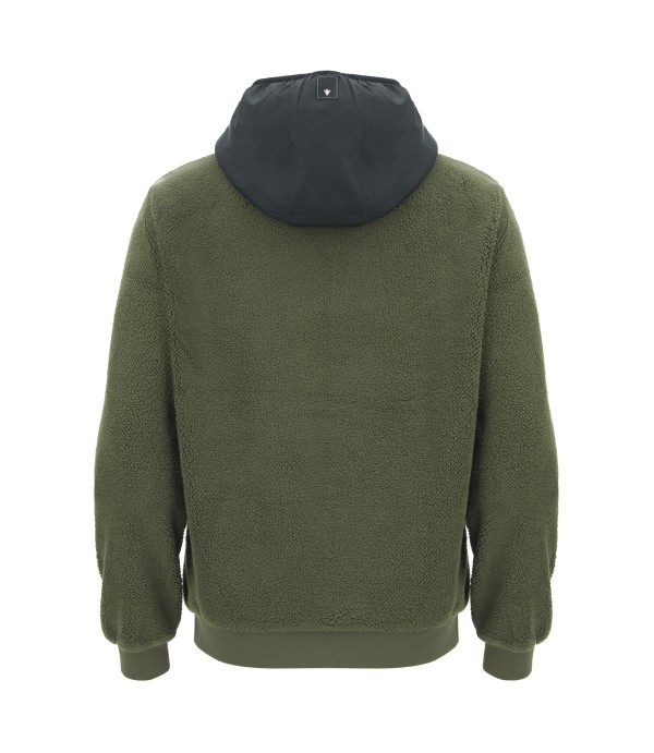 ATH ICON SAPPORO HOODED FZIP TEDDY MGRN/NS