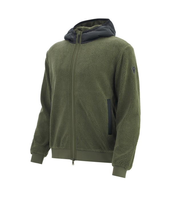 ATH ICON SAPPORO HOODED FZIP TEDDY MGRN/NS