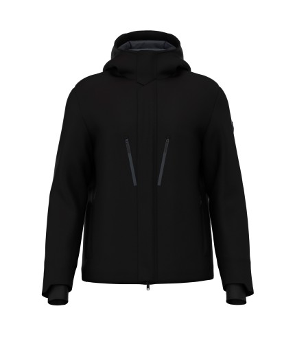 ATH ICON WINTERFALL SFTSHLL PAD JACKET BLK/DGRY