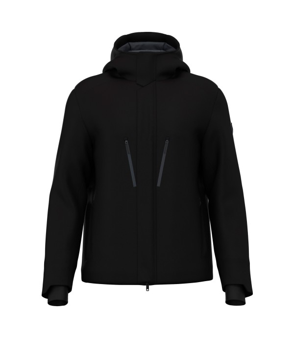 ATH ICON WINTERFALL SFTSHLL PAD JACKET BLK/DGRY