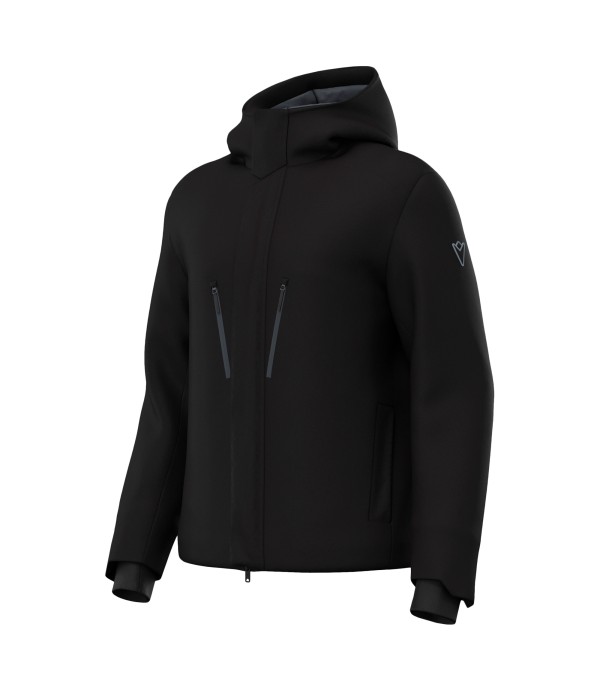 ATH ICON WINTERFALL SFTSHLL PAD JACKET BLK/DGRY