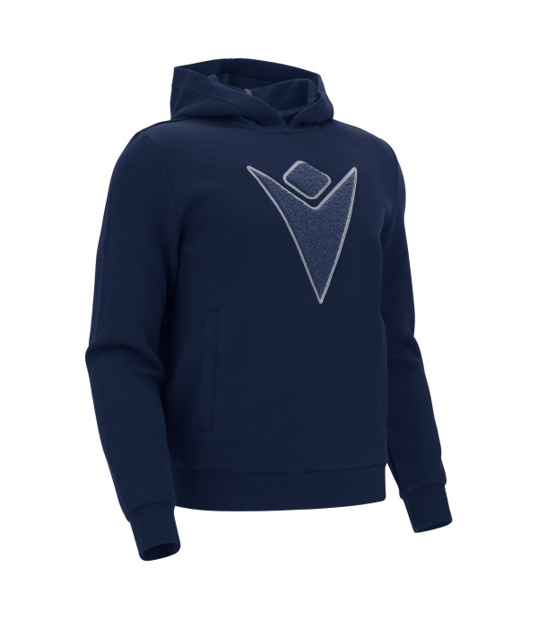 DYNAMIC HOODED SWEATSHIRT NAV