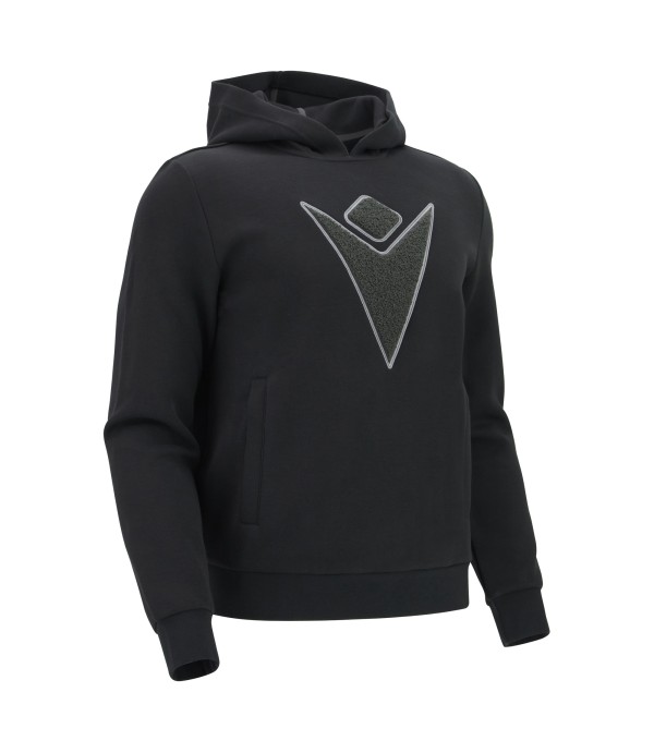 DYNAMIC HOODED SWEATSHIRT BLK