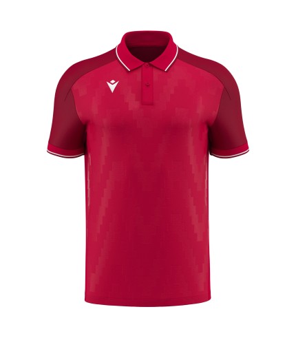 ECHOES POLO RED/WHT