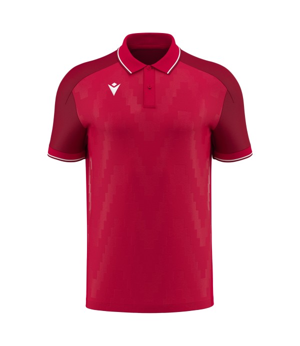 ECHOES POLO RED/WHT
