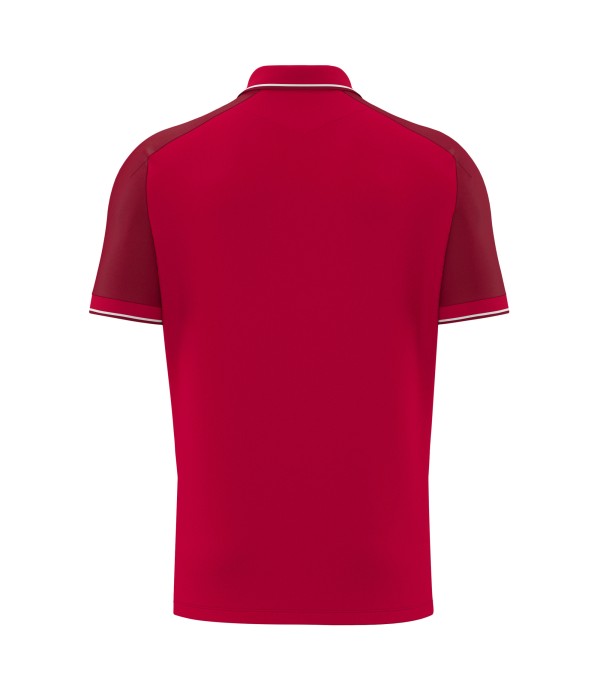 ECHOES POLO RED/WHT
