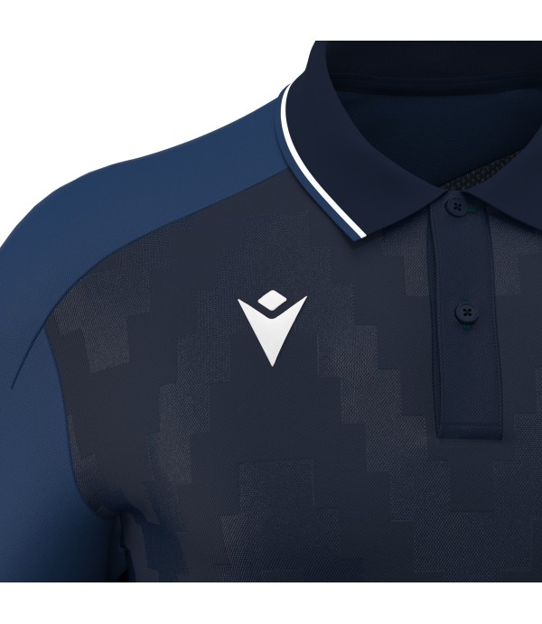ECHOES POLO NAV/WHT
