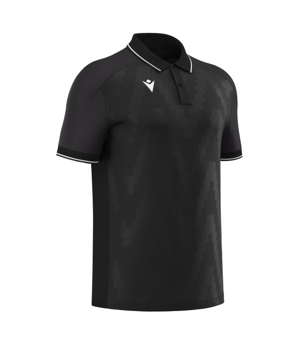 ECHOES POLO BLK/WHT