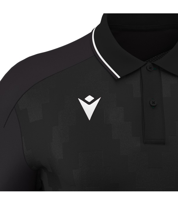 ECHOES POLO BLK/WHT