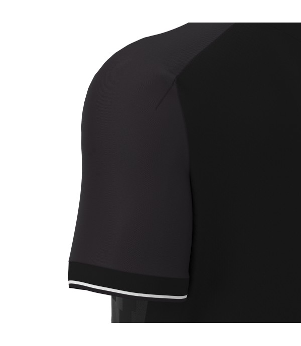 ECHOES POLO BLK/WHT