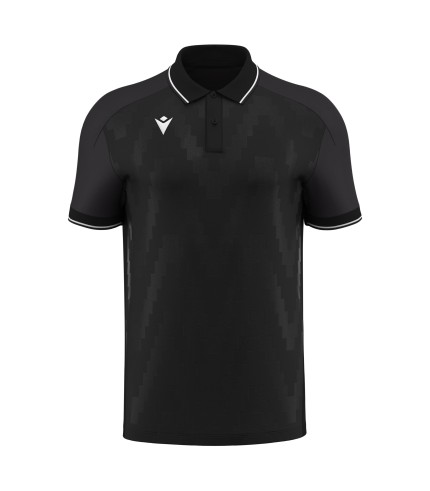 ECHOES POLO BLK/WHT