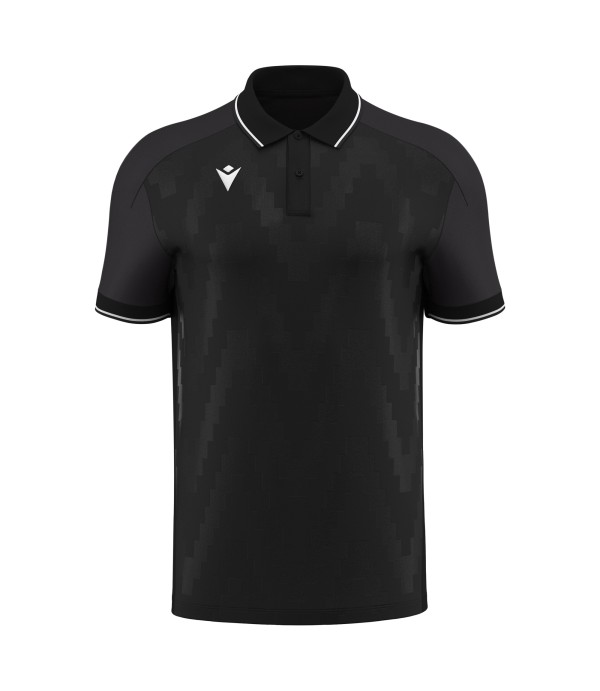 ECHOES POLO BLK/WHT
