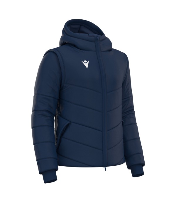 DUALITY PADDED JKT W/DETACH SLEEVES NAV/NS