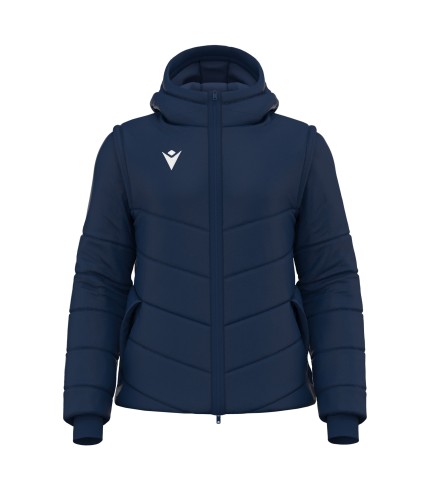 DUALITY PADDED JKT W/DETACH SLEEVES NAV/NS