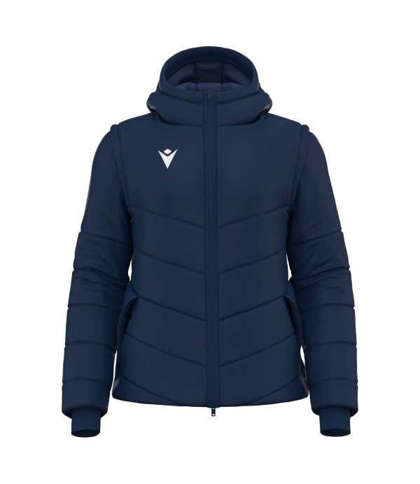 DUALITY PADDED JKT W/DETACH SLEEVES NAV/NS