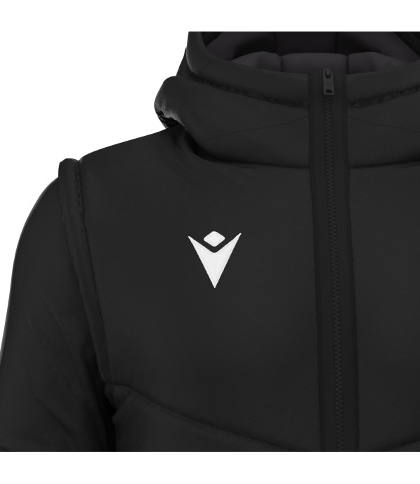 DUALITY PADDED JKT W/DETACH SLEEVES BLK/NS
