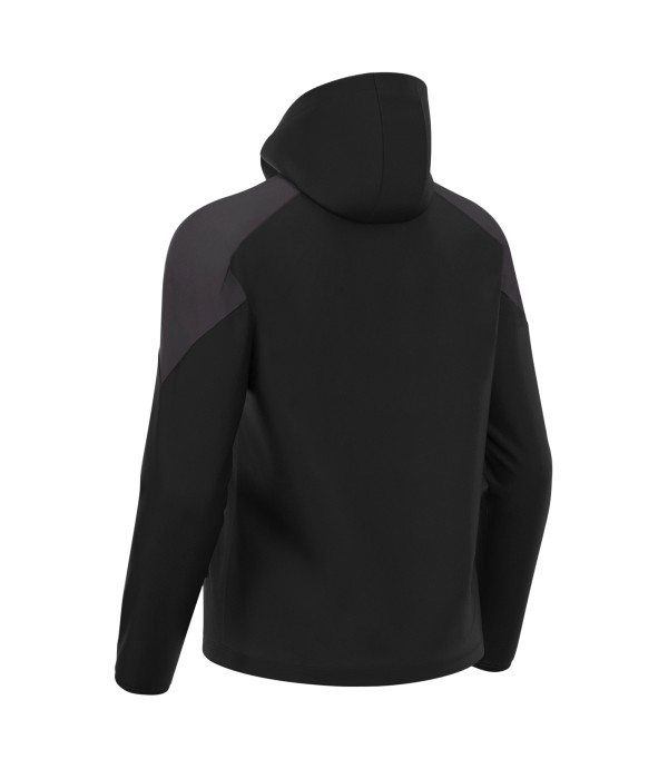 ICEFANG FULL ZIP SOFTSHELL TOP BLK/NS