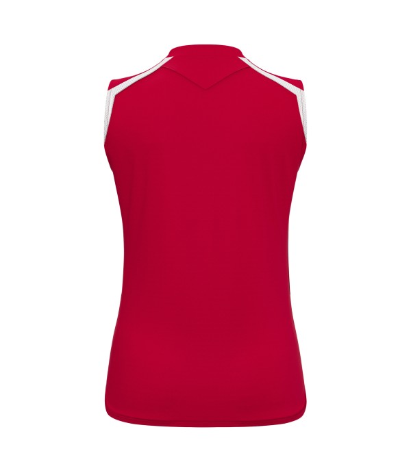 FROSTMOOR WOMAN SHIRT SL RED/WHT