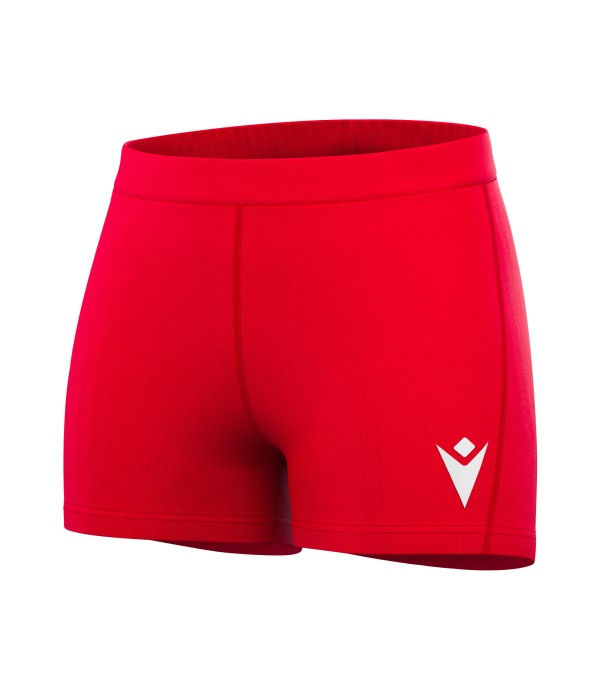 FLOWER CYCLING WMN SHORTS RED/NS