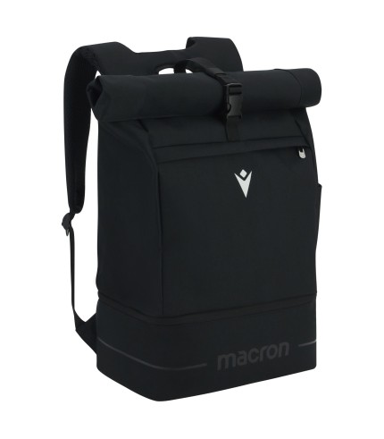 ALMA ROLL TOP BACKPACK BLK/NS