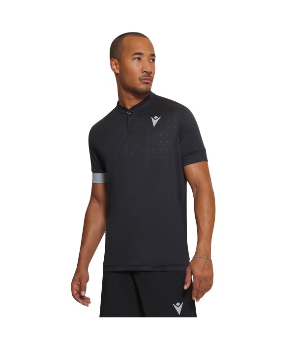 PADEL PRIME CC EMPEROR KOREAN NECK POLO MAN BLK