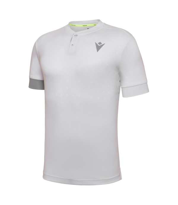 PADEL PRIME CC EMPEROR KOREAN NECK POLO MAN WHT