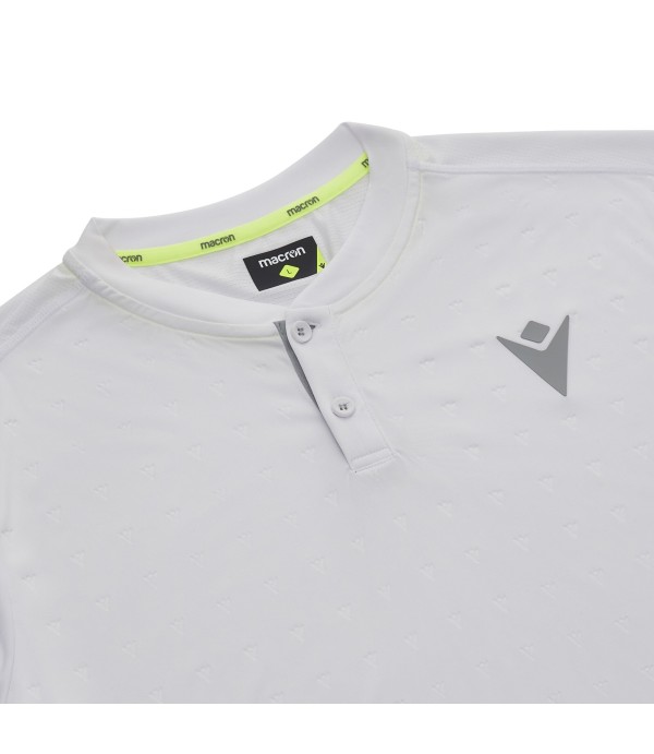 PADEL PRIME CC EMPEROR KOREAN NECK POLO MAN WHT