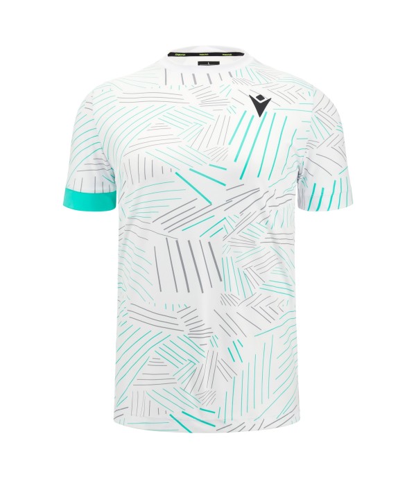 PADEL START CD JUAN SHRT SS MAN WHT/AQUA