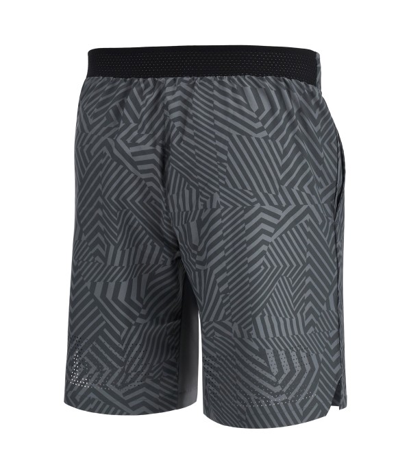 PADEL CC MIGUEL II SHORT MAN DEEP GRY PRINTED