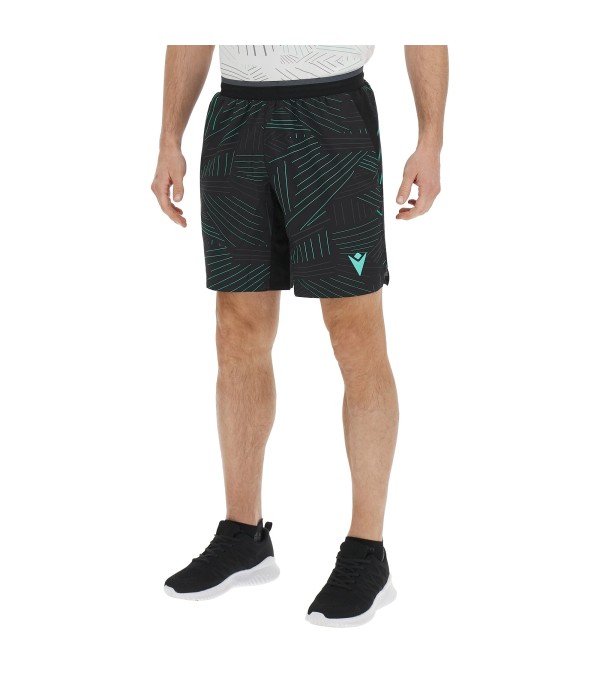 PADEL CD MIGUEL SHORT MAN BLK/AQUA