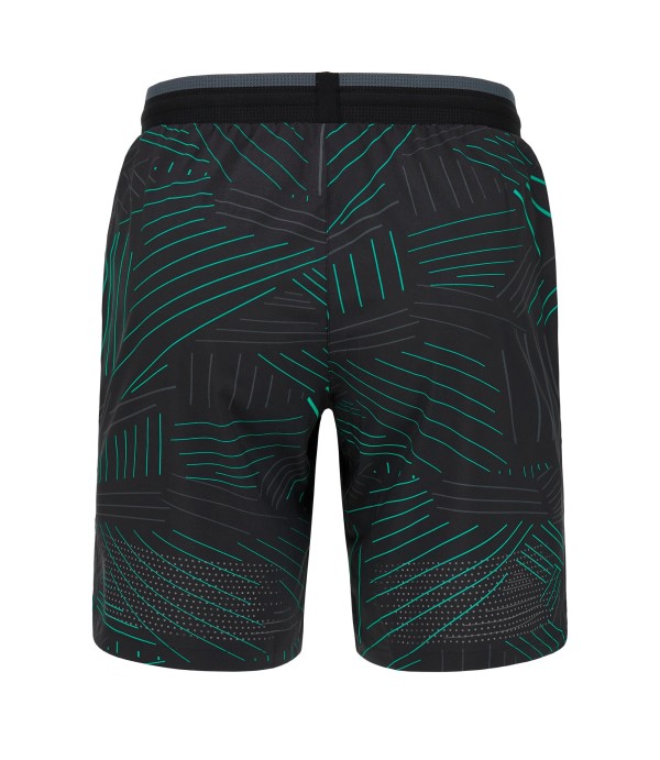 PADEL CD MIGUEL SHORT MAN BLK/AQUA