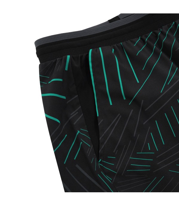 PADEL CD MIGUEL SHORT MAN BLK/AQUA