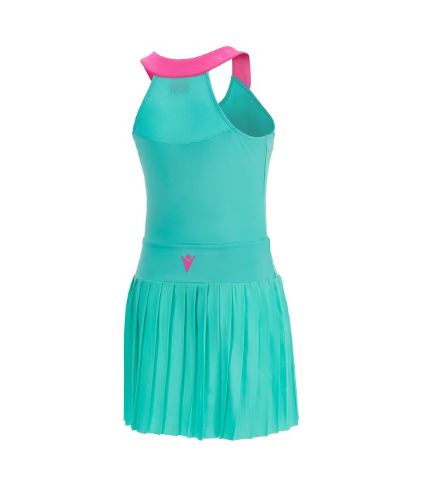 PADEL CC TAMARA DRESS WOMAN AQUA/NPNK PRINTED