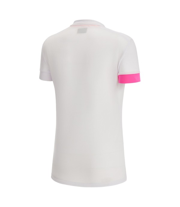 PADEL PRIME CC LIVIA KOREAN NECK POLO WOMAN WHT